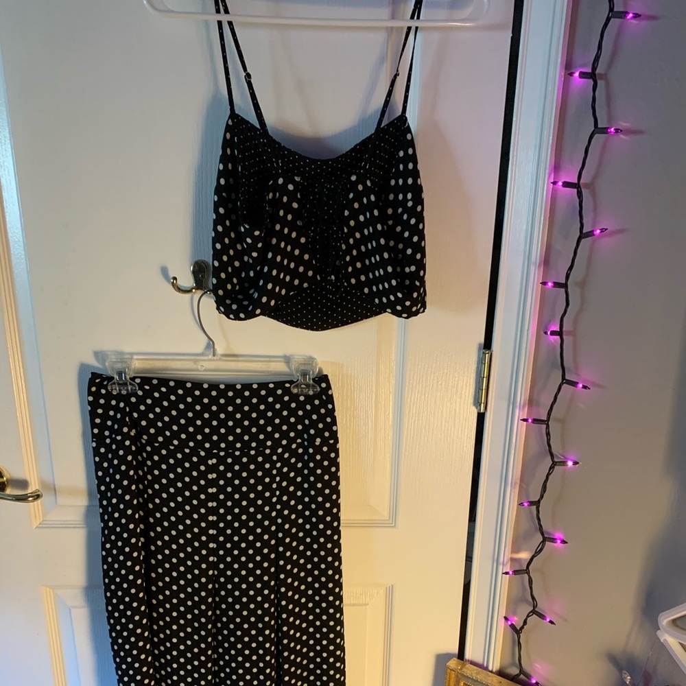 Victoria’s Secret • Polka Dot Pants & Top Set